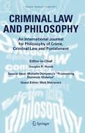 Criminal Law and Philosophy