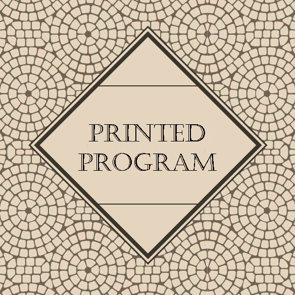 Printed Program of Washington Congress